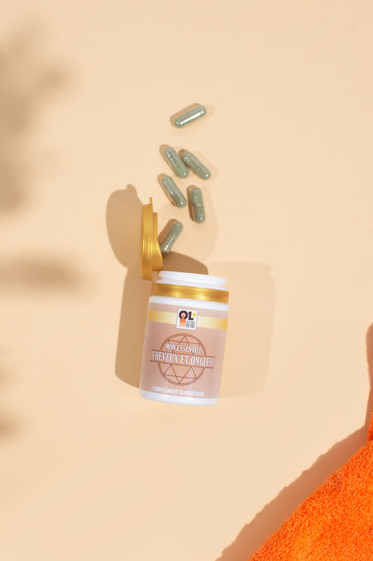 Complément alimentaire cheveux crépus afro
